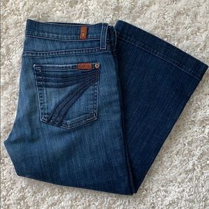 7 For All Mankind Crop Dojo Jeans